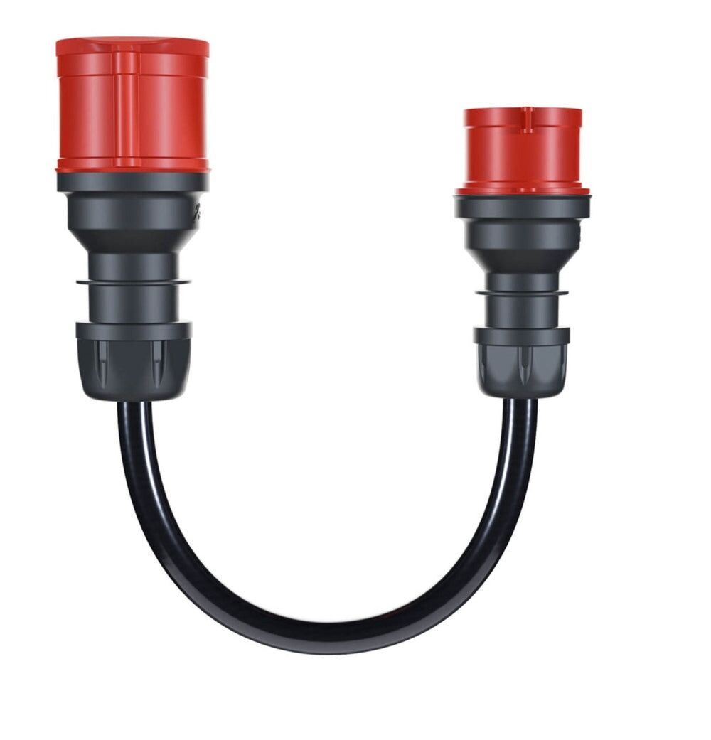 Adapter Gemini flex/Wattpilot Go 22 kW auf CEE rot 16 A - PV - 24.at