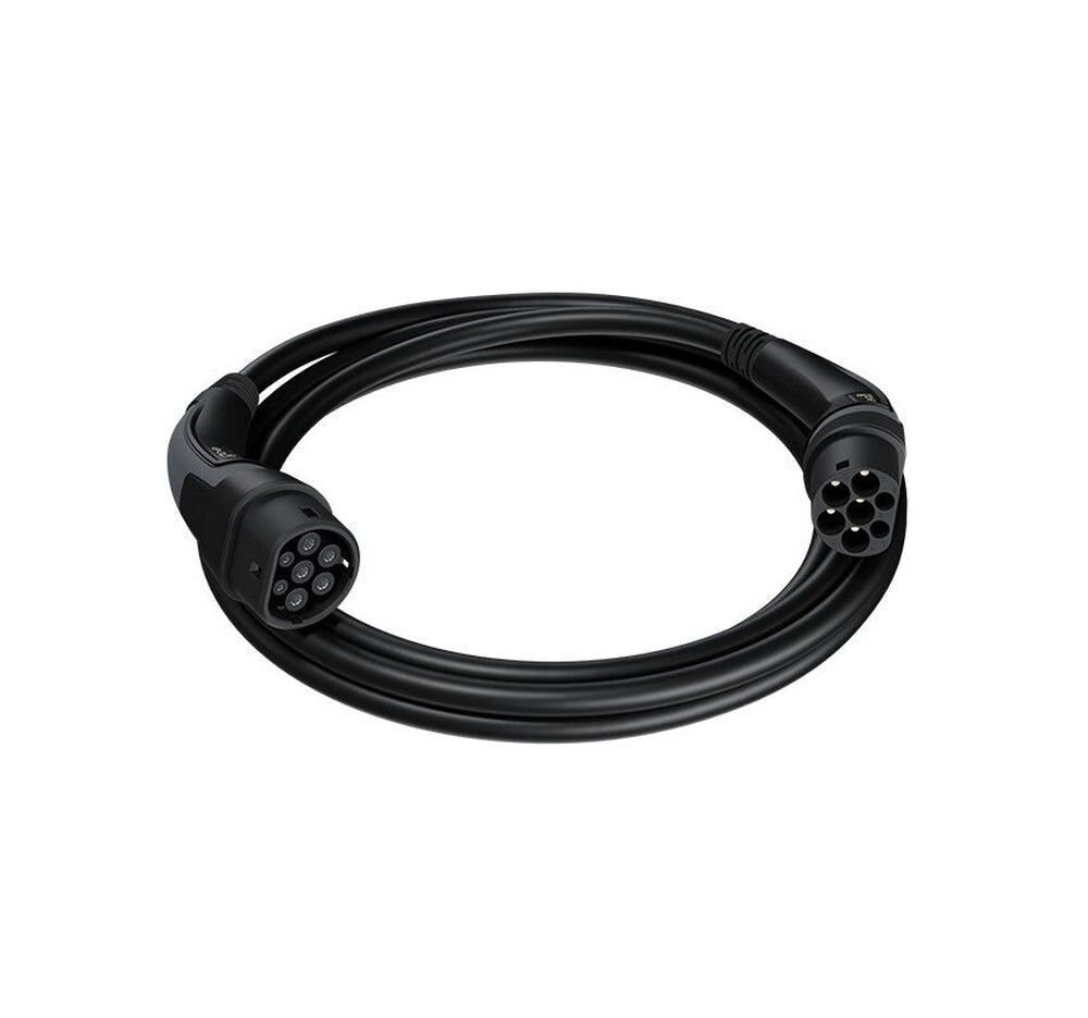 Typ 2 Kabel Black Edition (bis 22 kW) 7,5 m Ladekabel - PV-24.at