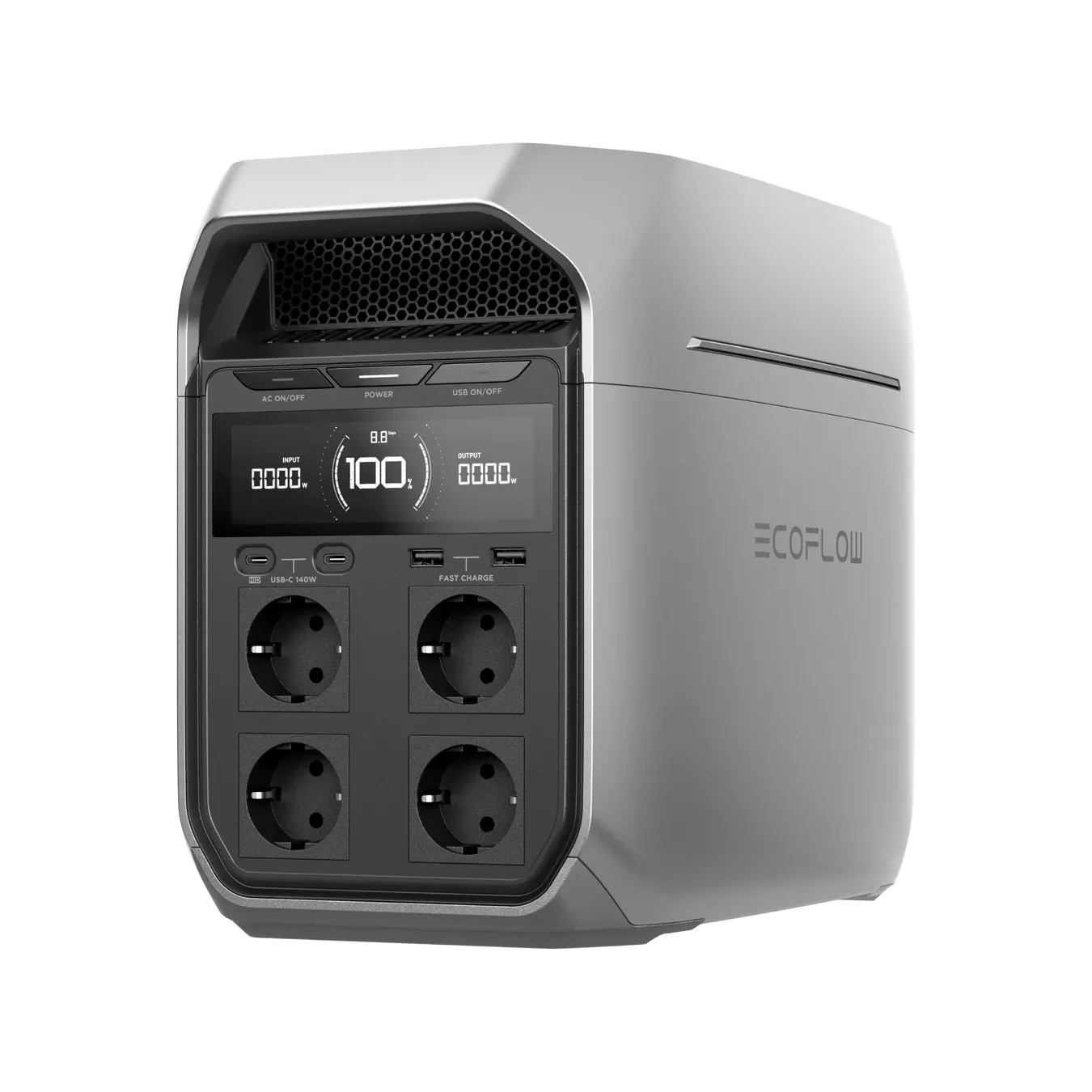 Ecoflow Delta 3 Plus Balkonkraftwerk Portable Power Station Tragbarer Akku Speicher Pv Solar Photovoltaik