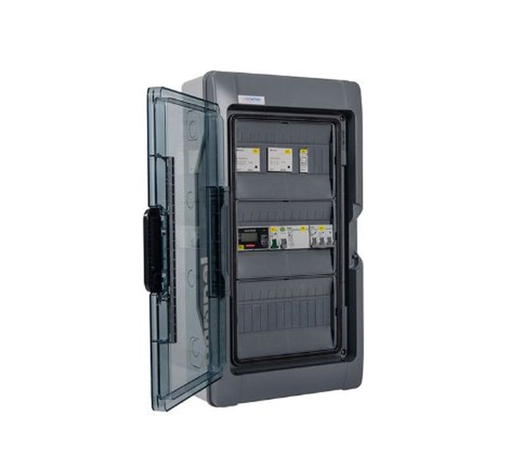 Caja de conmutación de red Enwitec para Fronius SYMO GEN24 Plus - tripolar - estándar incl. FRT - 10016181 - PV-24.at