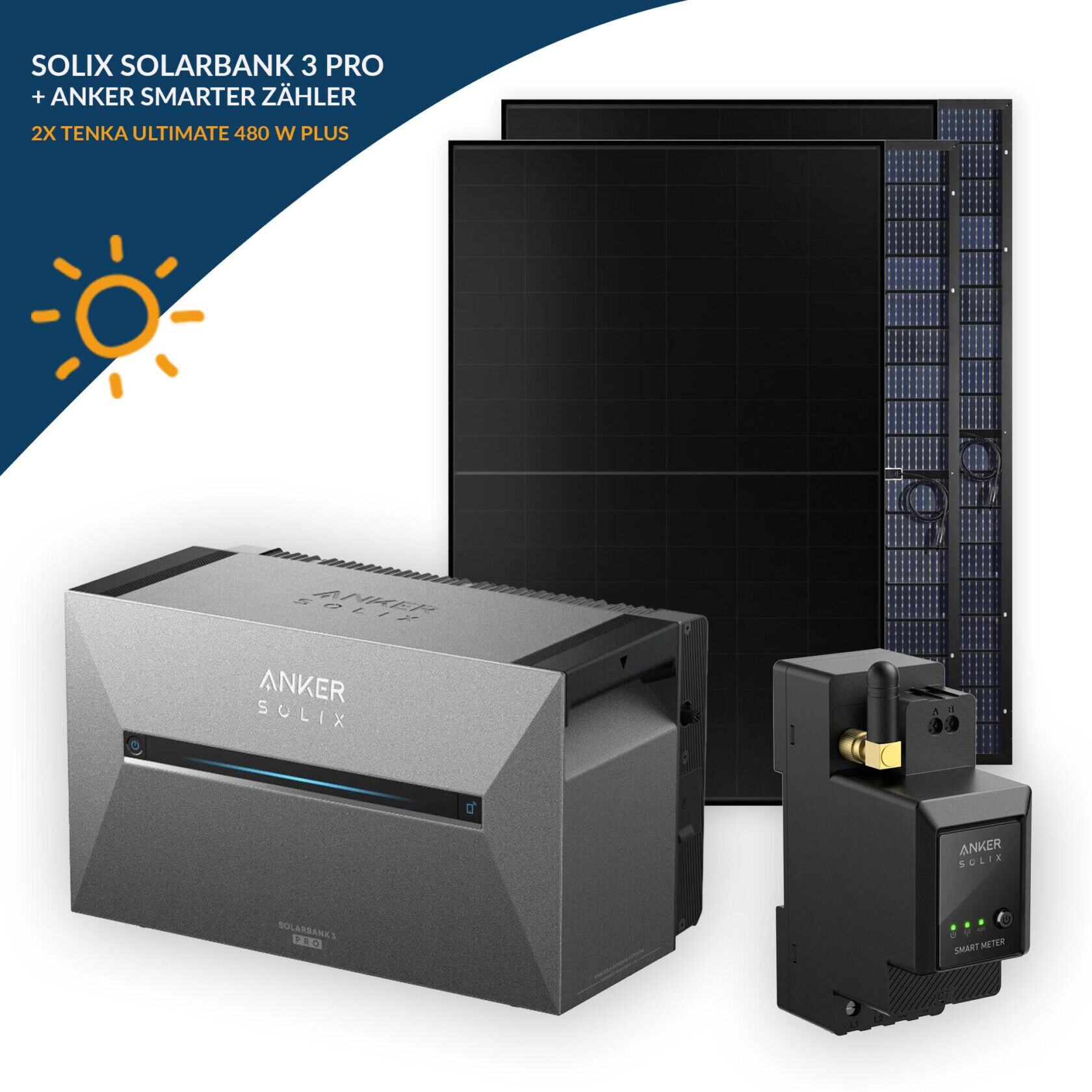 Anker Solix Solarbank 3 E2700 Pro 4 Tenka Ultimate 480w