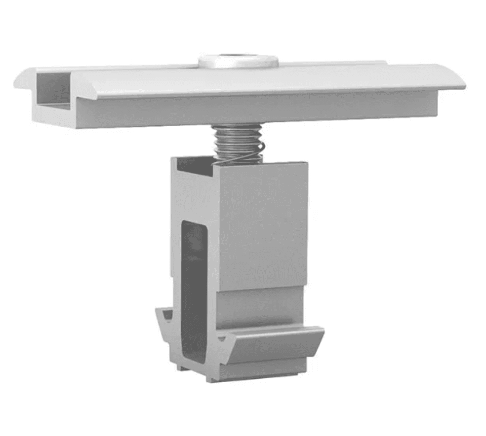 Mc Set Domeclamp 30 50mm Silver Universal