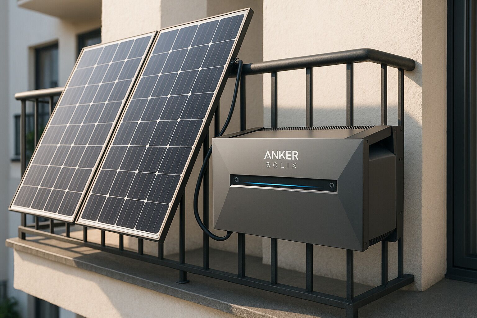 Anker SOLIX 3 Pro Balkonkraftwerk