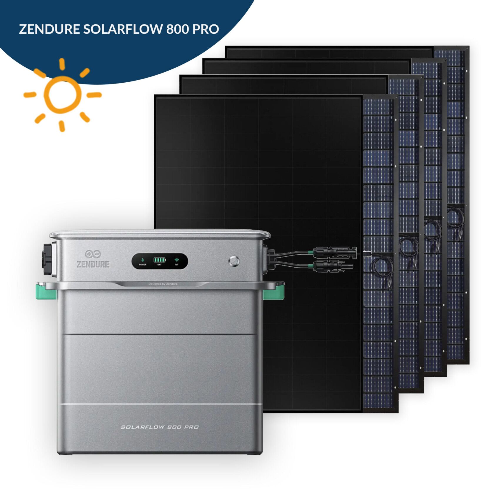 Zendure Solarflow 800 Pro 4x Zendure Solarflow 800 Pro 4x